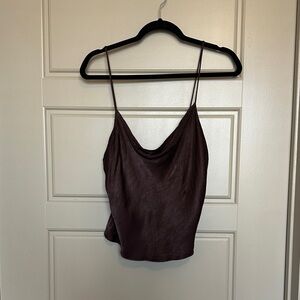 Zara Brown Cami Top